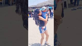 Holi celebrations 🎊 Bahrain Beach Bay Resorttrending viral ytshorts holi [upl. by Nahama20]