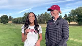 WSU WGolf Coach Aagaard Interview  Sept 24 [upl. by Ibrad688]