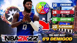 BEST REBIRTH BUILD NBA 2K22  100 BADGES NBA 2K22 NEXT GEN [upl. by Adai]