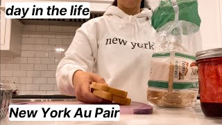 day in the life of a New York Au Pair  vlog [upl. by Charry]