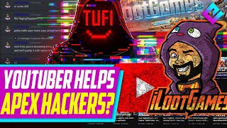 Apex YouTuber EXPOSED Encouraging Hackers iLootGames [upl. by Saunder]