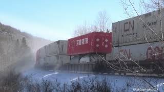 CN Z121 on the Pelletier Sub at Courchesne Que [upl. by Atthia]