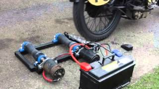 Motorcycle Paddock Starter Roller [upl. by Imnubulo]