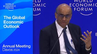 The Global Economic Outlook  Davos 2024  World Economic Forum [upl. by Yvonne]