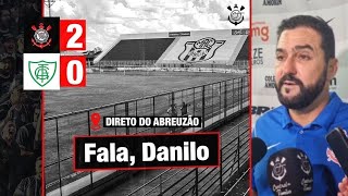 Técnico Danilo fala sobre a vitória do Corinthians e a vaga na semifinal da Copa São Paulo [upl. by Polik]