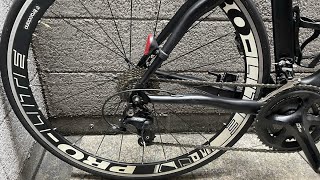 【ロードバイク ラチェット音 プロライト Bracciano A42 Full ver】Load bike ratchet sound PRO LITE Bracciano A42 [upl. by Aihsek]