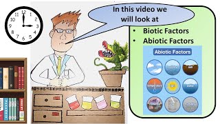 GCSE Biology Biotic amp Abiotic Factors Revision [upl. by Annaigroeg]