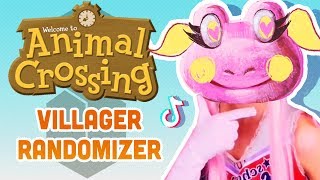 DRAWING CHALLENGE Designing Villagers Using a Randomizer [upl. by Nnyltiak877]