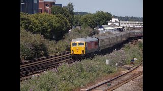 6900466799 The Solent Searcher At Totton And Eastleigh Works Bridge 160722 [upl. by Bunni532]