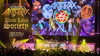 Anthrax 40th Anniversary Tour Live 2023 Tech Port Arena San Antonio [upl. by Ennayllek983]