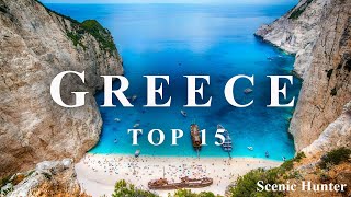 15 Best Places To Visit In Greece 2023  Greece Travel Guide [upl. by Dilaw516]