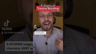 5 SIGNS OF TRAUMA BONDING trauma childhoodtrauma traumabonding traumabond [upl. by Llevol53]