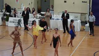 Athens Stars Dance Cup Xenia 062024 Adults Cha cha final [upl. by Laban572]