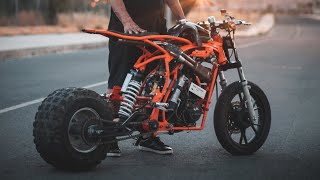 I Built A MOTORBIKE With A KTM Engine [upl. by Bonn]