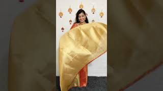 Saree with dupatta saree rekhamishra sareewearing [upl. by Brott445]