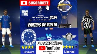 Cruzeiro vs LibertadCopa Sudamericana 2024 Partidazo🔥🎮👍😎 [upl. by Naillig]