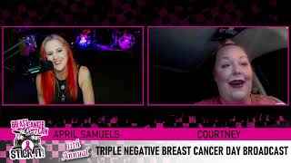 Courtney  Triple Negative Breast Cancer Survivor TNBC Broadcast 2024 [upl. by Sunny272]