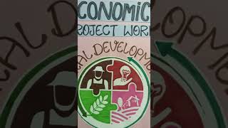 Economics project file on rural development class 12 [upl. by Niwrehs124]