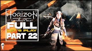 PART 22  OUR FIRST CAULDRON  HORIZON FORBIDDEN WEST  Lets Play Playthrough [upl. by Kaleb]