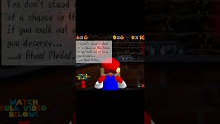 Ghoul Medal  Mario 64 Iceberg Explained mario64 iceberg shorts [upl. by Neelyad]