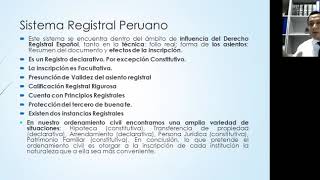 DERECHO REGISTRAL [upl. by Kanor]