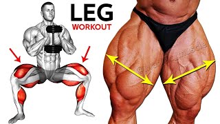 8 BEST LEG EXERCISES TO GET WIDE THIGH WORKOUT 🎯 [upl. by Daloris]