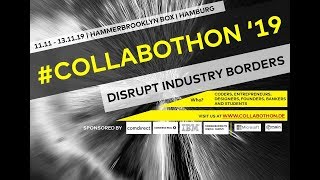 Collabothon 2019  Disrupt Industry Borders [upl. by Anestassia]