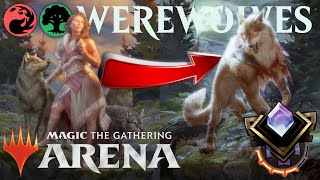 AWOOO Unleashing GRUUL WEREWOLVES in MTGA Diamond Ranked [upl. by Ennail]