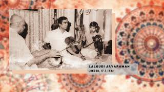 Lalgudi Jayaraman  Festival of India London  1771982 [upl. by Alahsal]