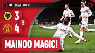 Mainoo FC  Wolves 34 Manchester United  Premier League Match Review [upl. by Haisoj883]