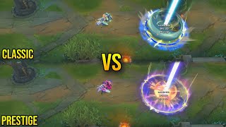 Battle Lion Leona Prestige vs Battle Lion Leona  Skin Comparison  League of Legends [upl. by Prior]