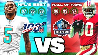 The NFLs Best vs Hall Of Fame But Its Madden [upl. by Oinigih]