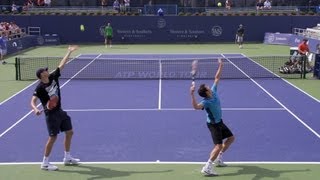 Milos Raonic Serve  2013 Cincinnati Open [upl. by Widera]