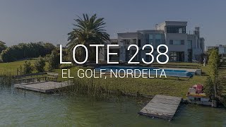 Real Estate  Lote 238  El Golf  Nordelta  Lisual  Productora Audiovisual [upl. by Zenas917]