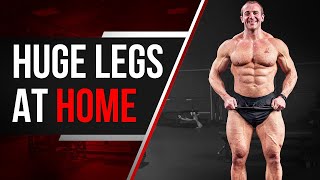 Build Bigger Legs In 30 Mins The Ultimate Dumbbell Home Workout [upl. by Penney62]