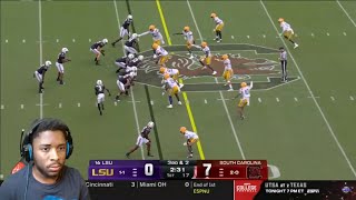 REACTING TO 16 LSU vs South Carolina [upl. by Thornton918]