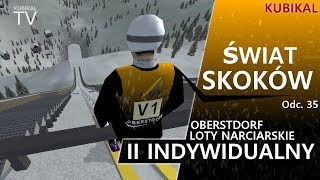 LOTY NARCIARSKIE  OBERSTDORF  II KONKURS INDYWIDUALNY  ŚWIAT SKOKÓW 🇩🇪 [upl. by Ennasor]