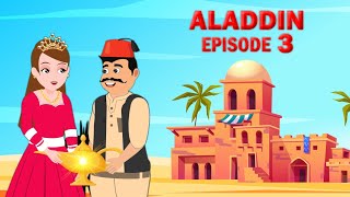 Aladdin Story  علاودین  Aladdin Cartoon Episode 3  Pashto Kahani [upl. by Annai]