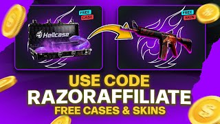 Hellcase Promo Code Hellcase Free Cases Free Skins 2024 [upl. by Risa394]