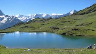 Swiss Alps  Grindelwald First amp Bachalpsee [upl. by Eserahs]