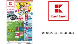 Kaufland Prospekt DE  vom 0108 bis 14082024 [upl. by Asyal]