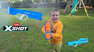 We got the Zuru XShot Motor Soaker from Costco  How does it stack up KIDS and Water Guns [upl. by Elram]