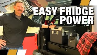 🟩EASY FRIDGE POWER Simple Ways to Power a Vehicle RefrigeratorCooler [upl. by Lacim]