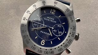 Panerai Mare Nostrum PAM 716 Chronograph Panerai Watch Review [upl. by Constantine797]