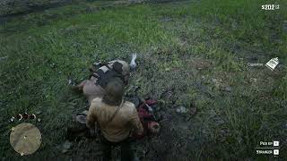 Red Dead Redemption 2 Fighting The Law Mission GamePlay Part 10 [upl. by Neelyhtak]