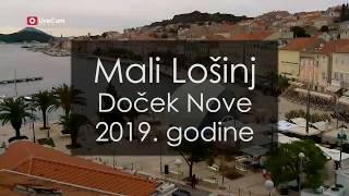 Mali Lošinj  Doček Nove 2019 godine  Time Lapse [upl. by Cohby]