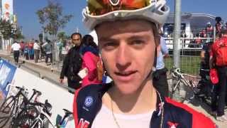 Adrien Costa  2014 UCI Road World Championships Juniors Road Race [upl. by Esylle]