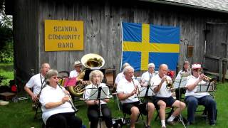 2010 Scandia Community Band at Gammelgården [upl. by Eerrehs688]