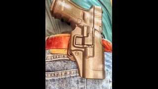 Drawing from a holster Pistol shooting drills for beginners [upl. by Janeczka378]