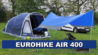 Eurohike Air 400  My first Impressions amp Brief Review [upl. by Skillern160]